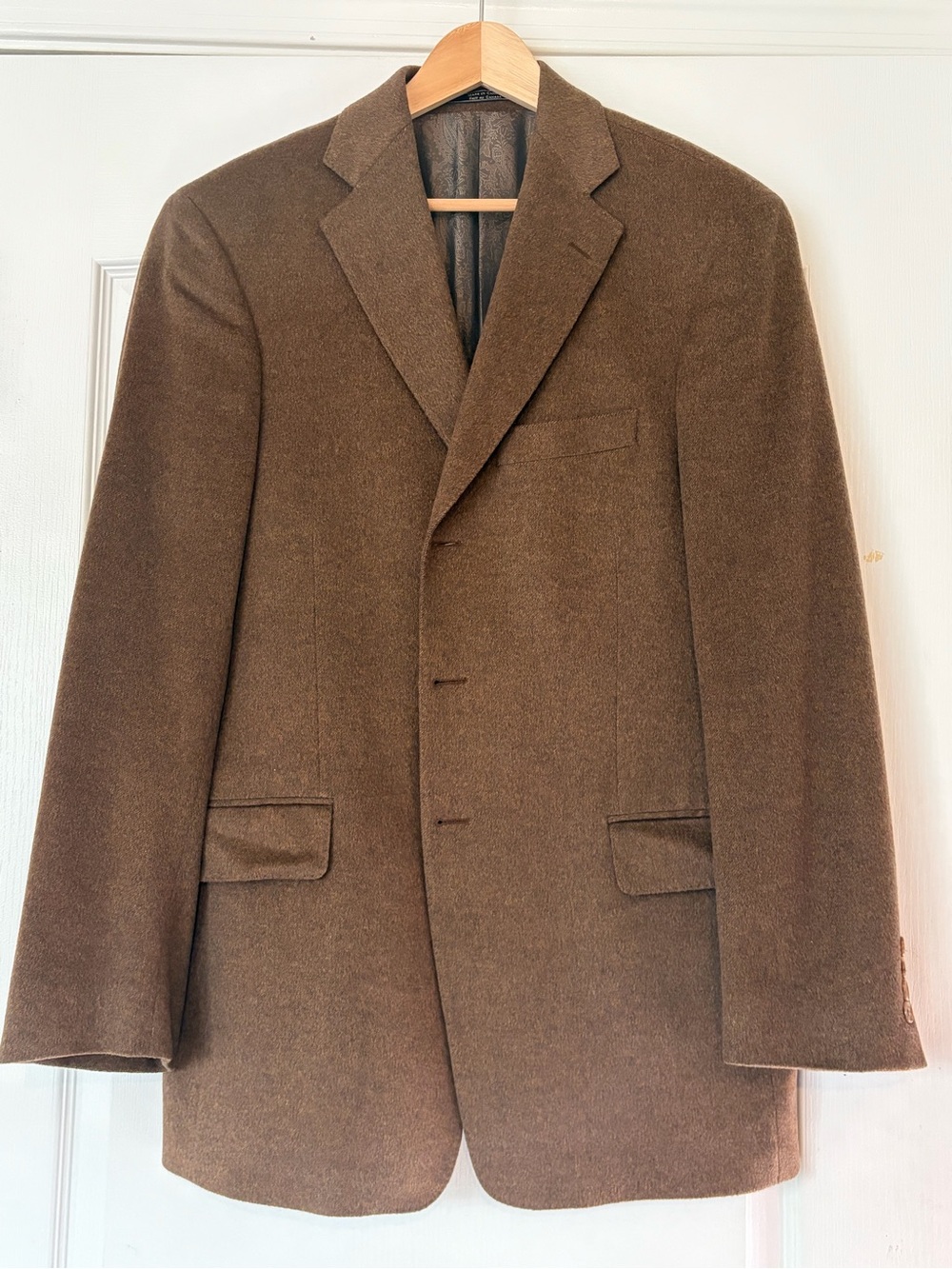 Men's Brown Wool Sport Coat Blazer
